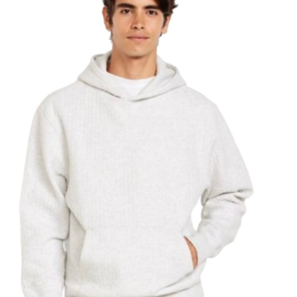 Old Navy Essential Quilted Fleece Hoodie Size Med. NWT (MS040)
